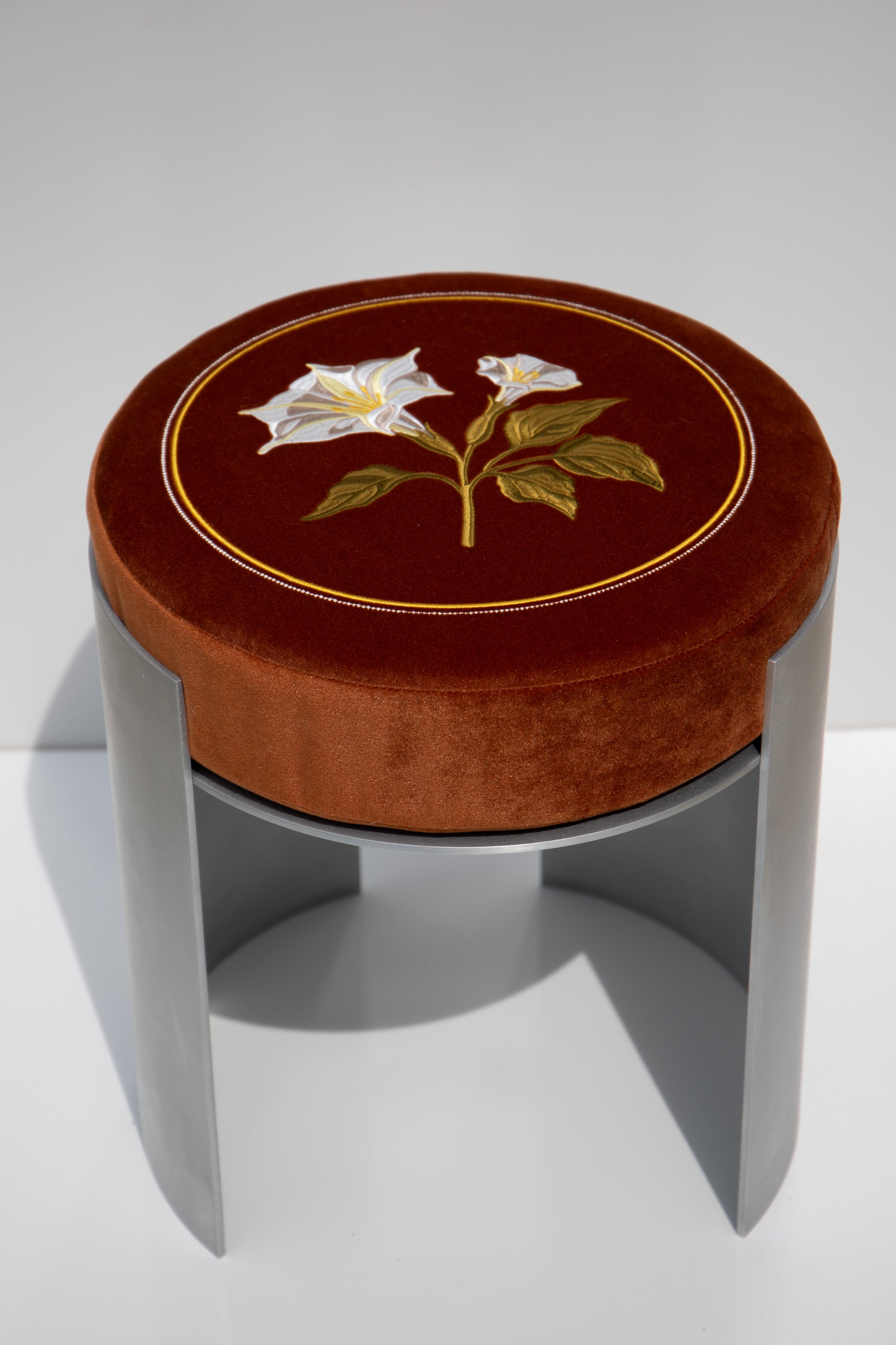 Polly Stool - Warm Sienna