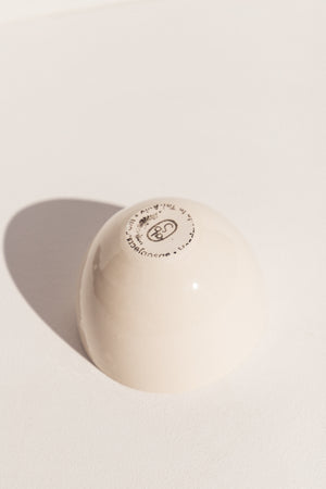 Abs Objects Tahini Bowl in Silk White on Makers' Mrkt makers Market Melbourne