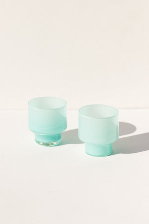 Yeend glass Archie cup set of two on Makers' Mrkt, makers market Melbourne