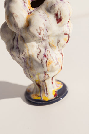 Dawn Vachon ceramic cloud vase on Makers' Mrkt, makers market Melbourne gift ideas