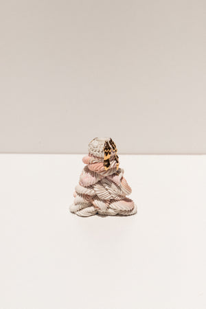 Ebony Russell Piped Dream Studio porcelain candle holder on Makers' Mrkt, makers market Melbourne