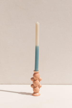 Abs Objects dusty pink ceramic Lockdown candle holder on Makers' Mrkt , Makers Market Melbourne
