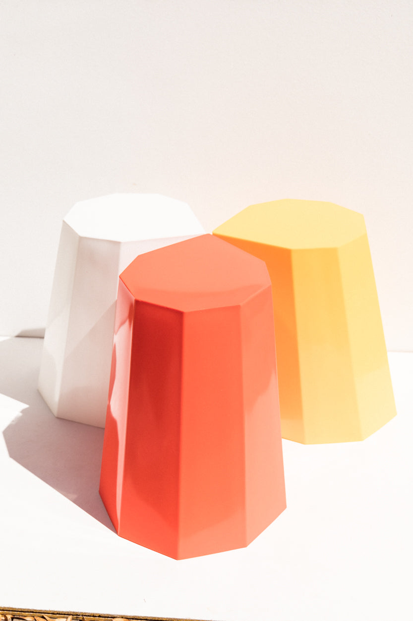 Martino Gamper Arnold Circus Stool orange Australian stockist Makers' Mrkt , makers market Melbourne furniture