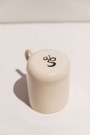 Scissor mug - Ivory
