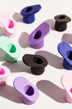 Valentin Lebigot 3D printed candleholder Lum in lilac on Makers' Mrkt Makers Market Melbourne