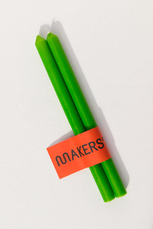 Makers Made Kermit Green 100% Natural Soy wax candles by Makers' Mrkt makers market Melbourne