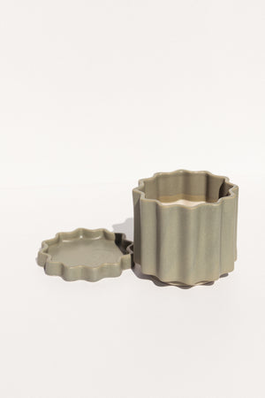 Ella Reweti small planter in Bluegum colour on Makers' Mrkt makers market Melbourne