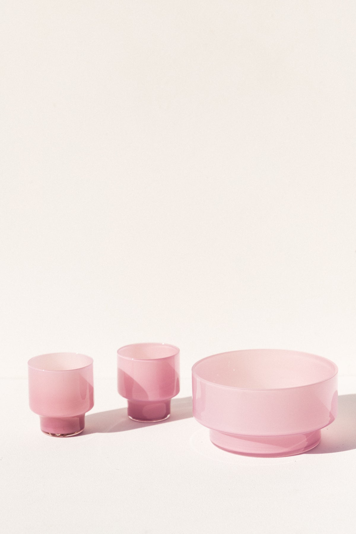 Yeend glass Archie cup set of two on Makers' Mrkt, makers market Melbourne