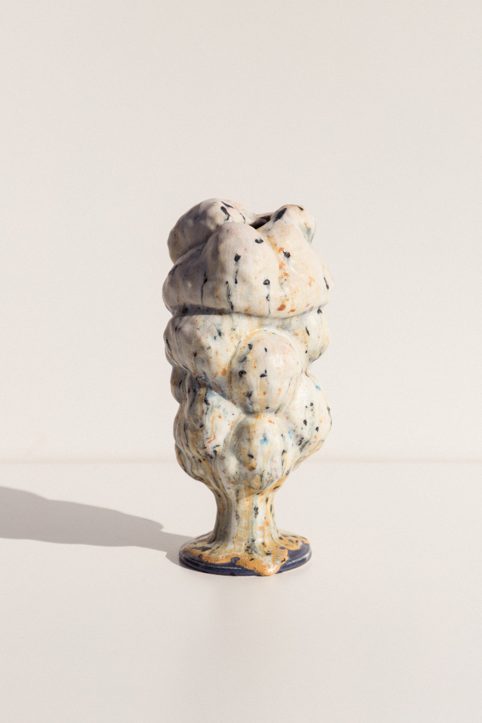 Dawn Vacon cloud ceramic vase on Makers' Mrkt, makers market Melbourne gift ideas 