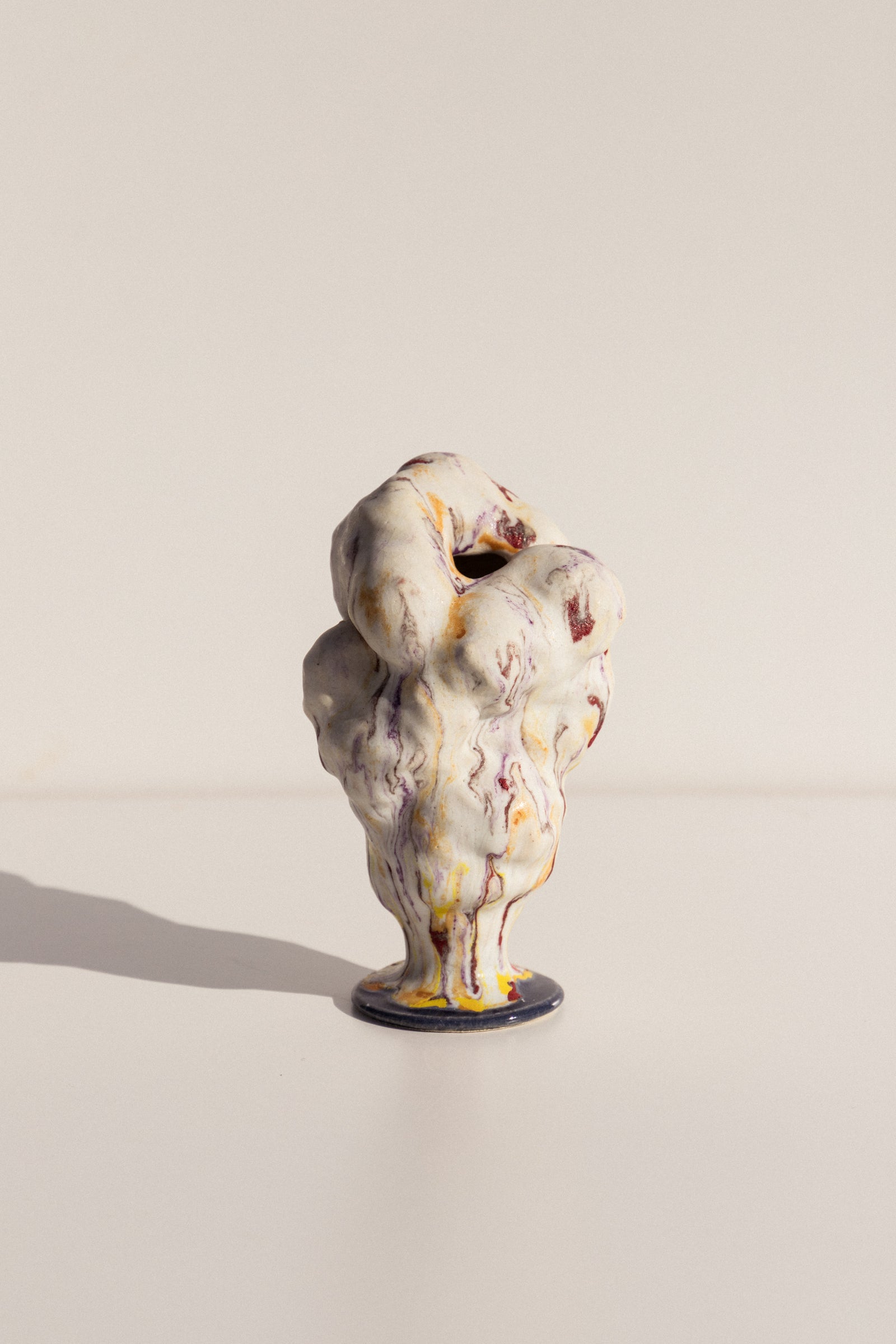 Dawn Vachon ceramic cloud vase on Makers' Mrkt, makers market Melbourne gift ideas 