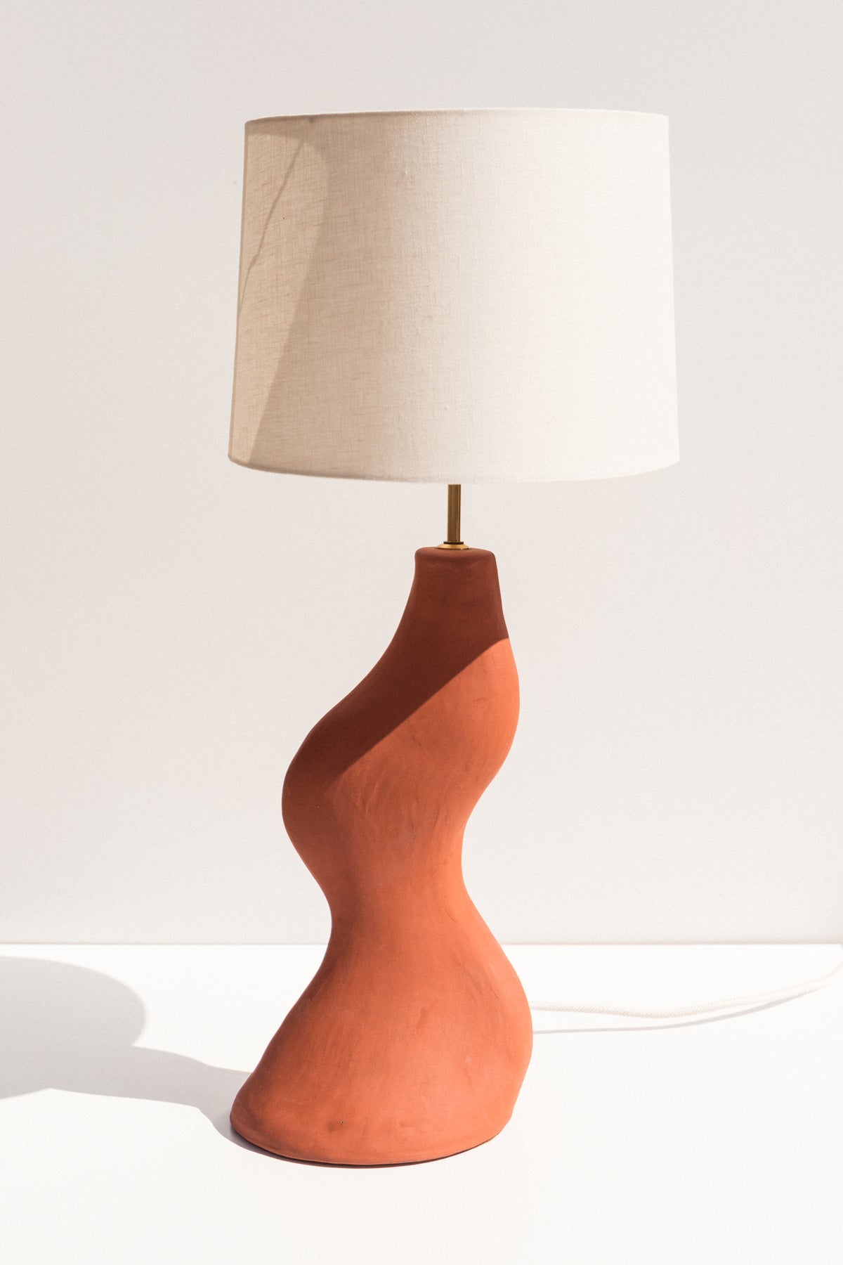 Hermon Blue ceramic Samba Lamp on Makers' Mrkt , makers market Melbourne