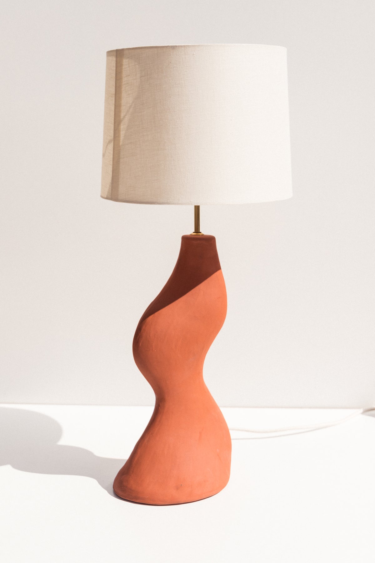 Hermon Blue ceramic Samba Lamp on Makers' Mrkt , makers market Melbourne