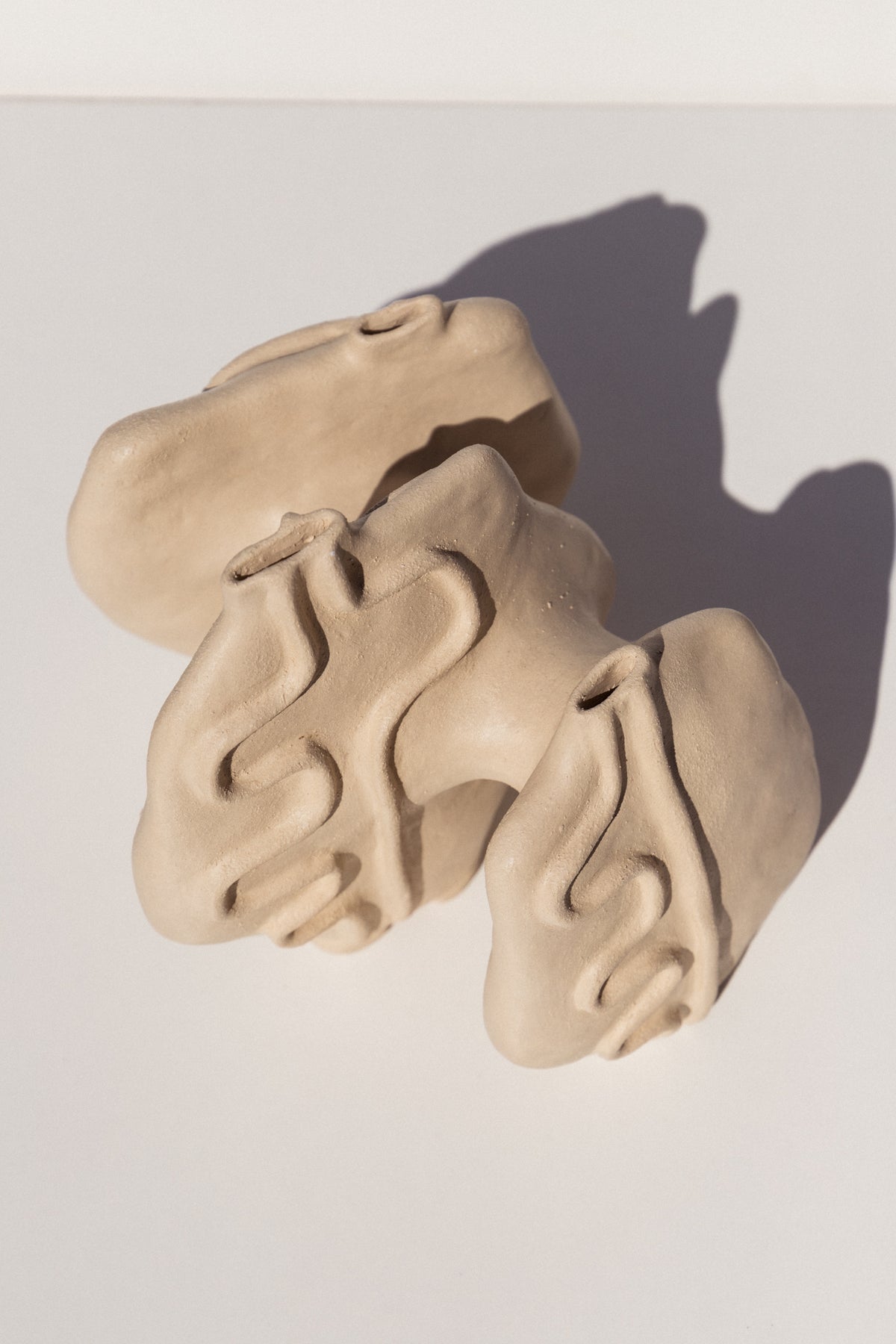 Leigh Thompson New Zealand Ceramicist, hand painted ceramics on Makers' Mrkt, makers market Melbourne