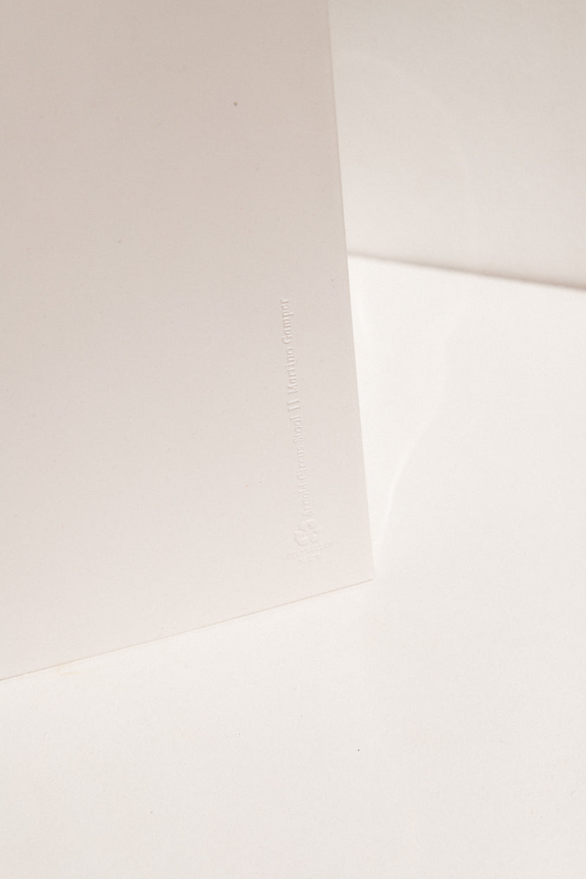 Arnold Circus Stool - Cotton White