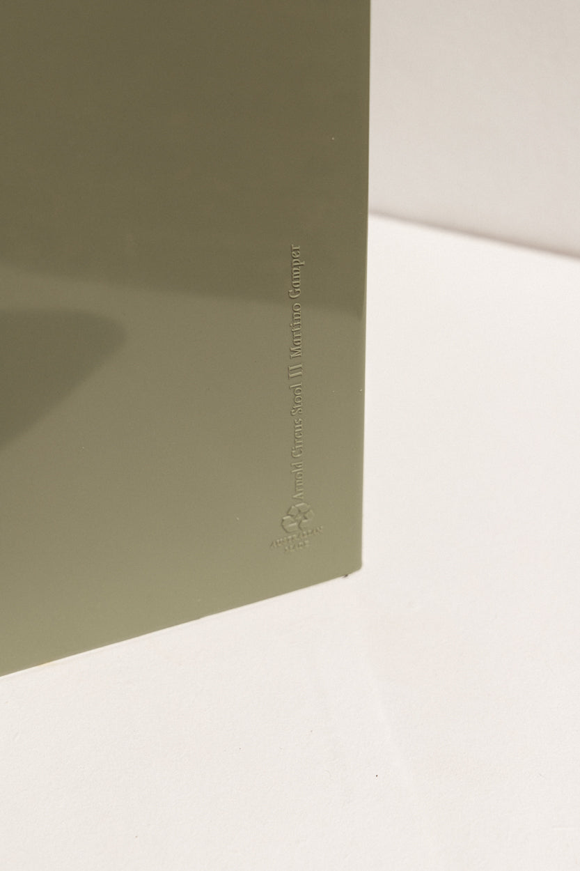 Martino Gamper Arnold Circus Stool Pale Eucalypt Australian stockist Makers' Mrkt , makers market Melbourne furniture 