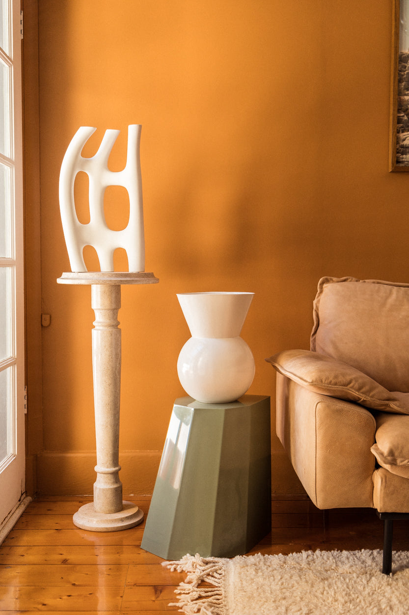 Arnold Circus Stool - Pale Eucalypt