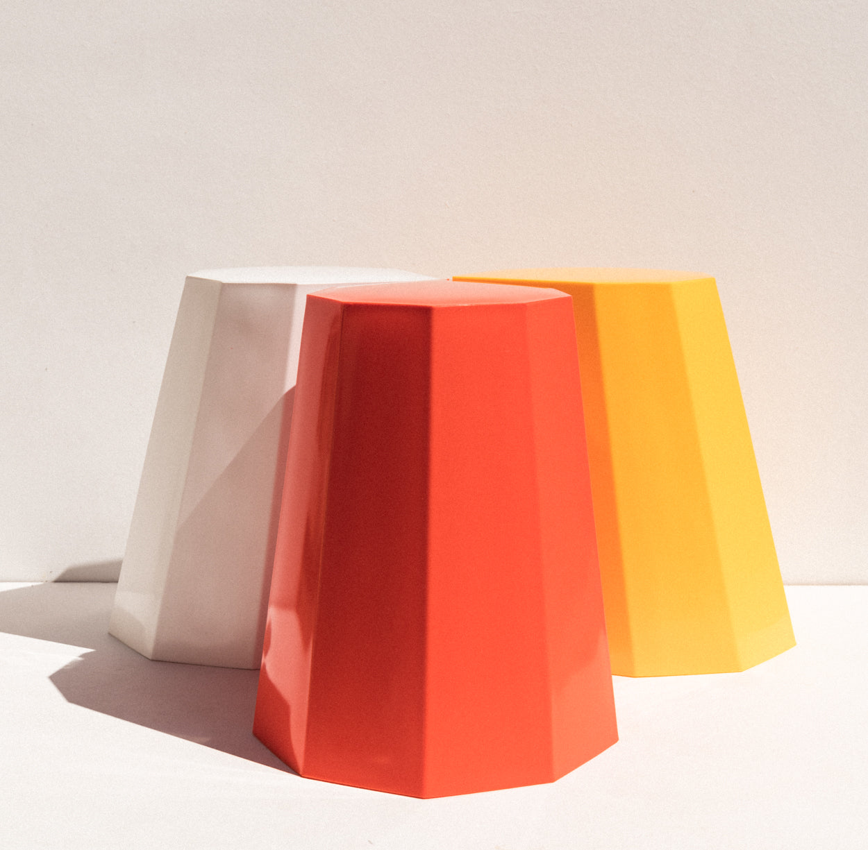 Martino Gamper Arnold Circus Stool orange Australian stockist Makers' Mrkt , makers market Melbourne furniture 