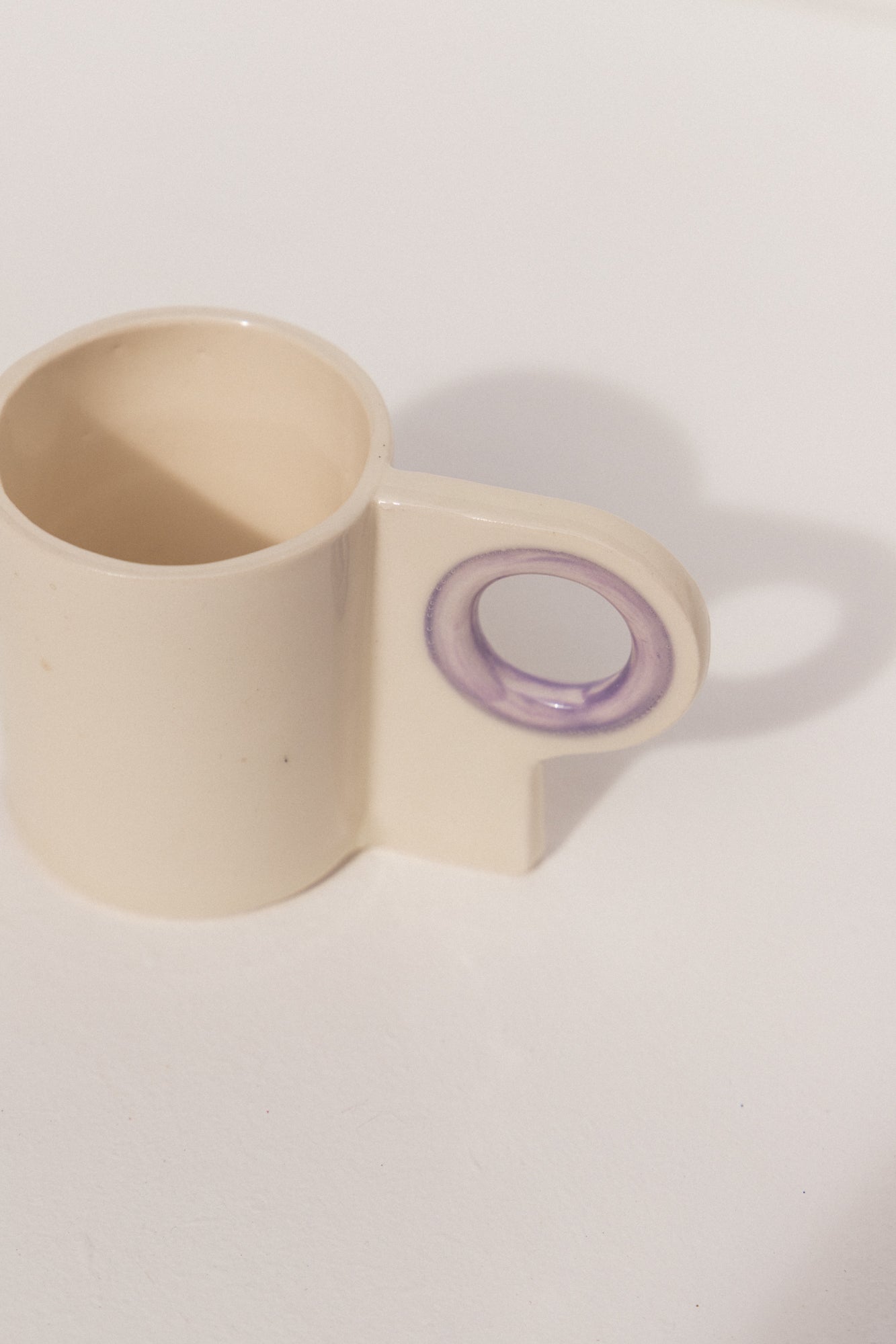 Abs Objects Lavender coloured L70 ceramic handmade  mug on Makers' Mrkt Makers Market Melbourne