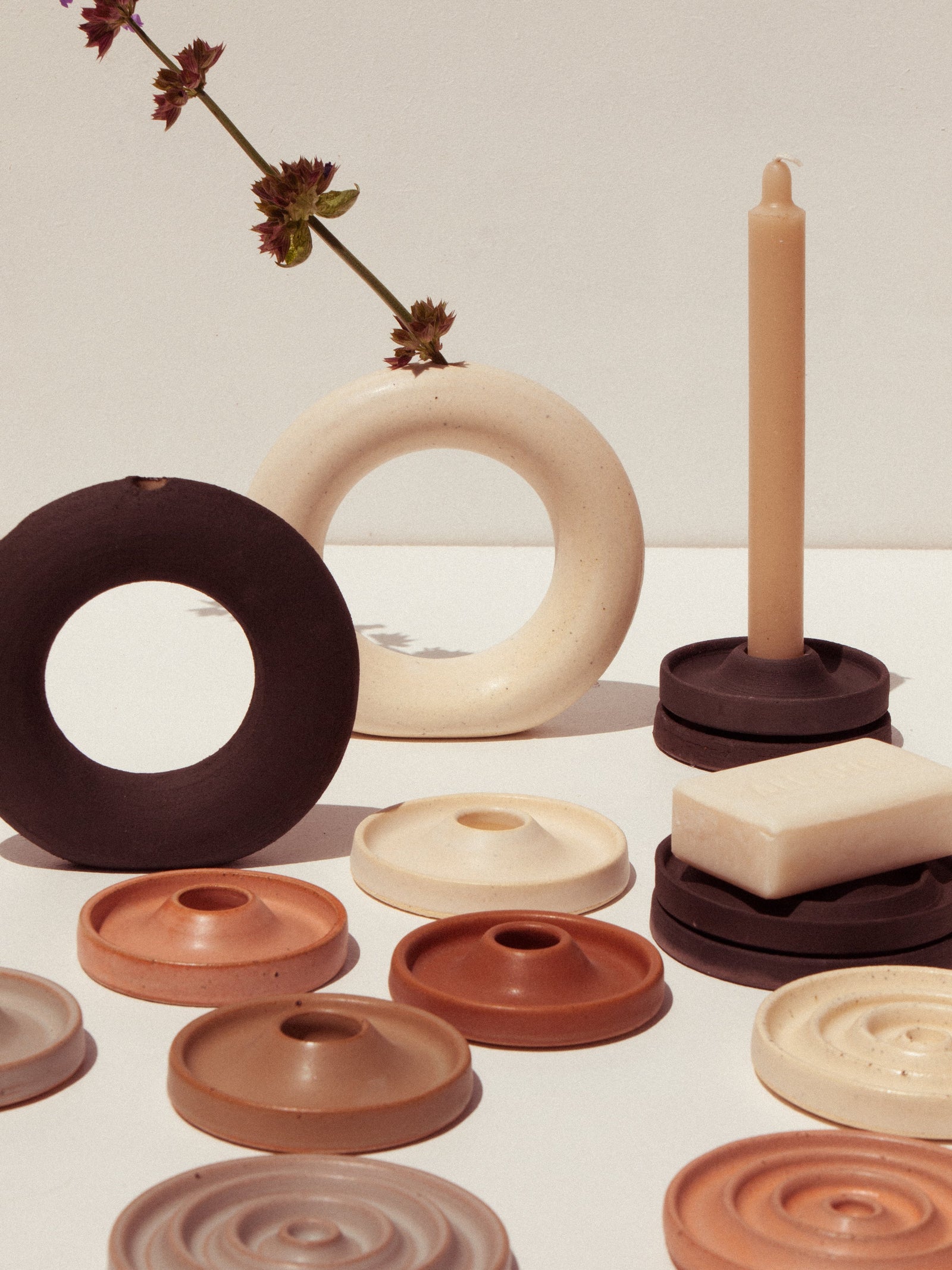 Maker's Mrkt makers Market Melbourne ceramic handmade soap dish from New Zealand by ceramicist Deborah Sweeney